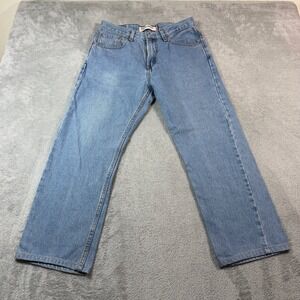 Levi's 505 Regular Fit Jeans Mens 32x30 (Fits 32x27) Blue Classic Straight Leg